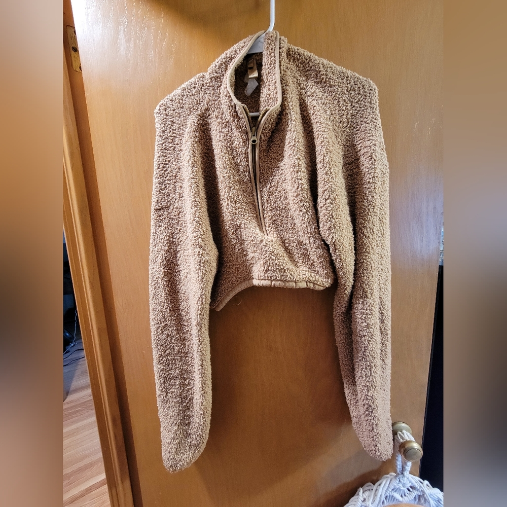 SKIMS Cozy Crop Sweater